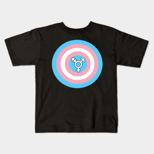 Transgender Shield Kids T-Shirt